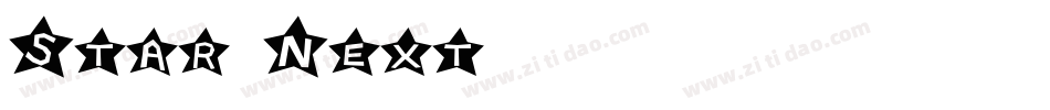 Star Next字体转换